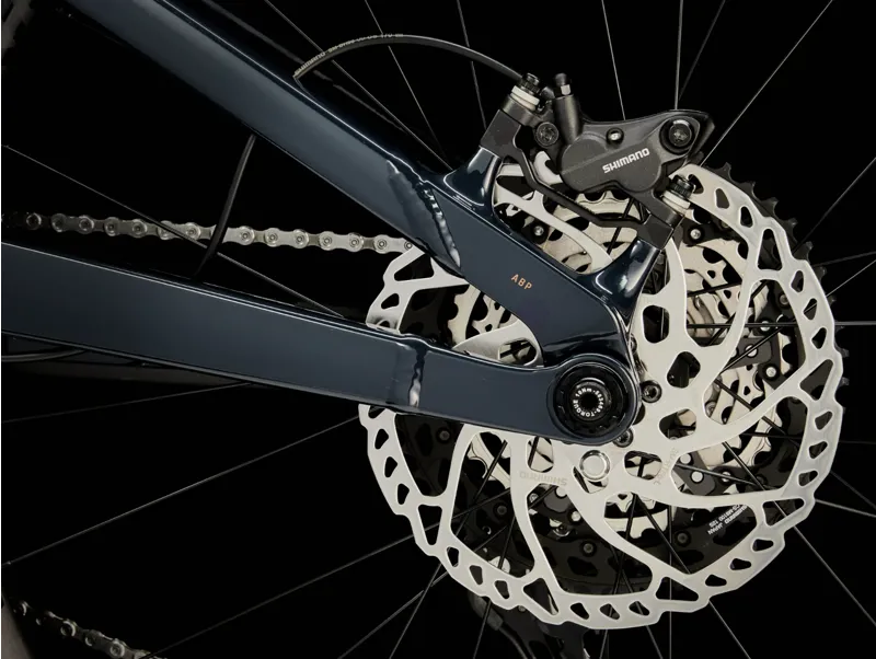 Trek Fuel EXe 8 XT Full Suspension Electric Mountain Bike 2025 in Nautical Navy-6